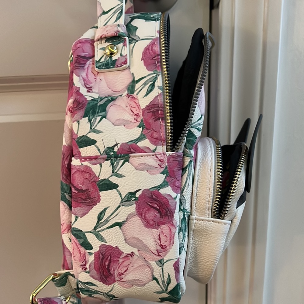 Betsey Johnson Roses & Puppy Mini Backpack - NWOT - Picture 4 of 4
